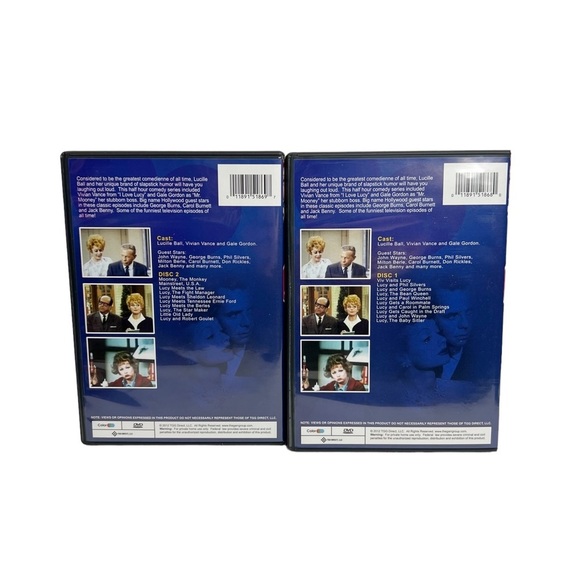 The Lucy Collection 2 Disc DVD Set Sitcom Comedy Episodes - Picture 8 of 9